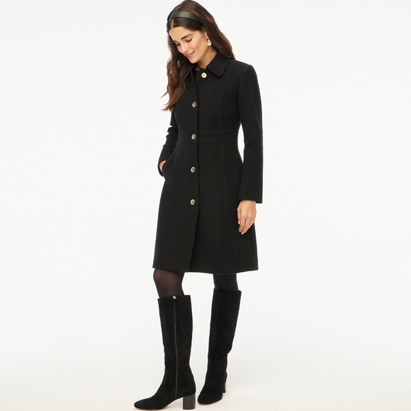 New JCREW Size 00 P 00P Petite Wool-Blend Lady Day Coat $298 AT468 - Picture 1 of 5